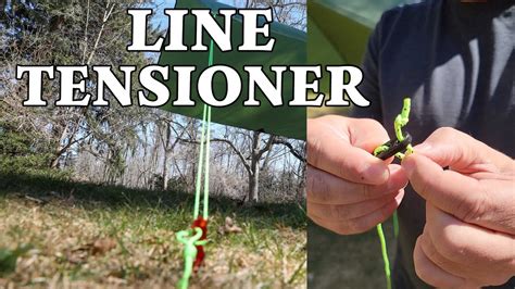 How to use Tent Guy Line Tensioners .